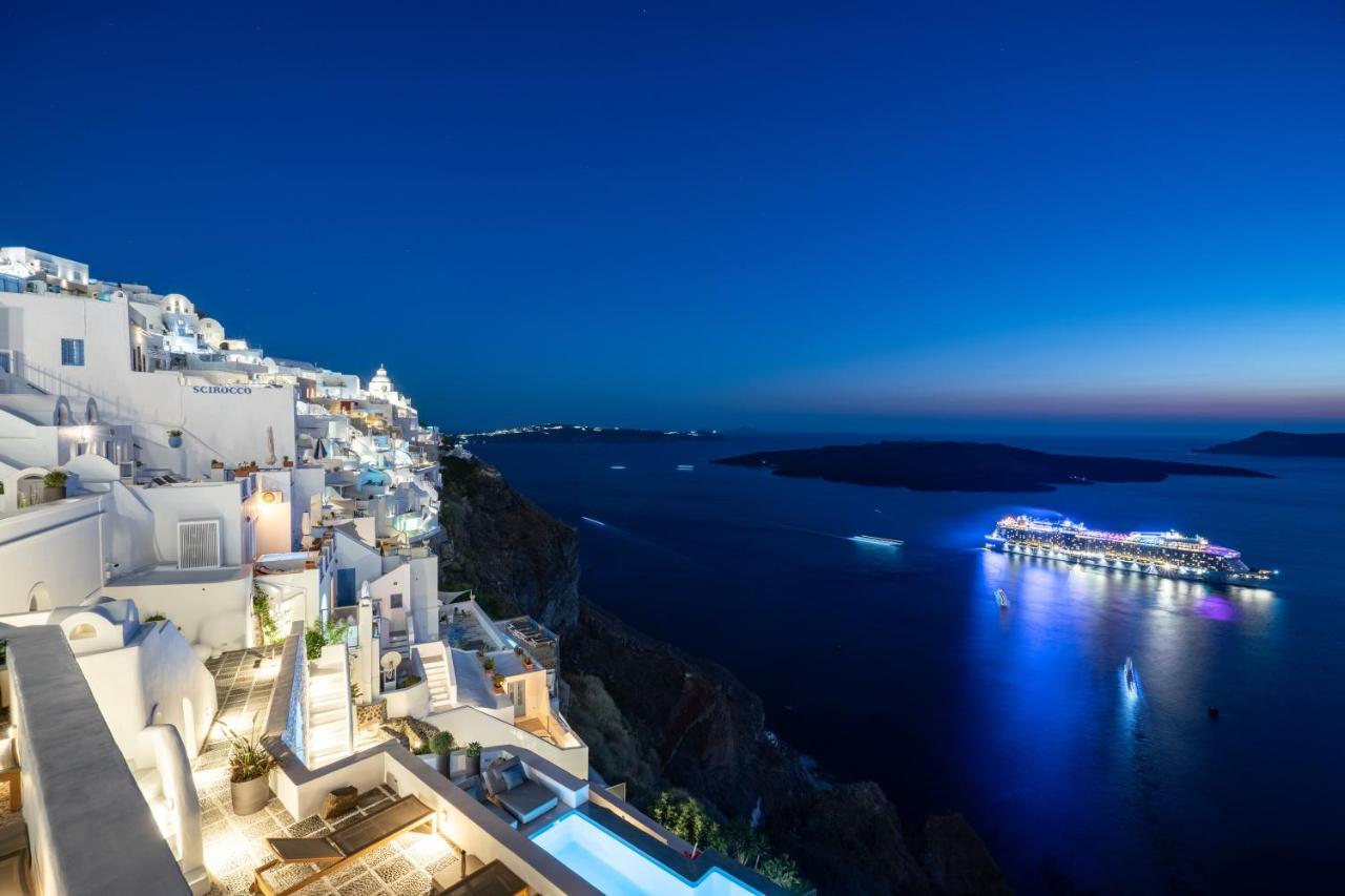 Inspire Santorini Luxury Villas Тира Экстерьер фото