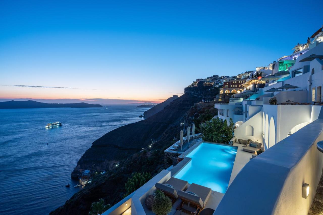 Inspire Santorini Luxury Villas Тира Экстерьер фото